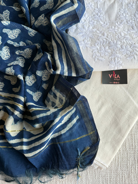 Embroidery cotton salwar material