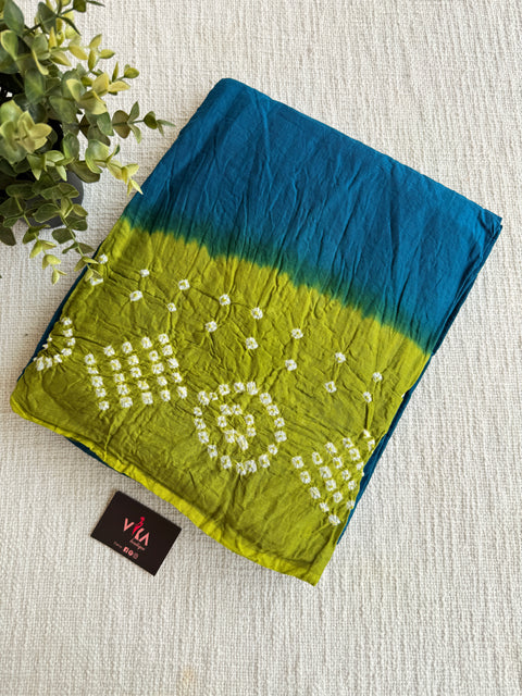 Bhandhej pure cotton saree