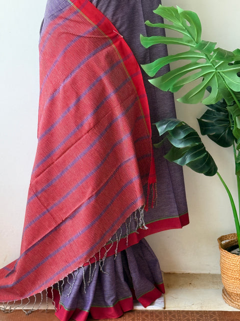 Handloom pure cotton saree