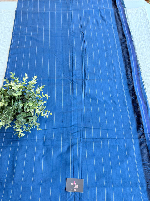 Handloom pure Ikat cotton saree