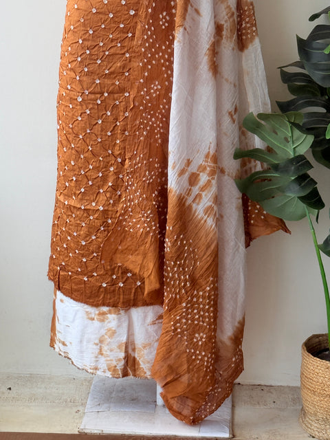 Bandhej cotton salwar material