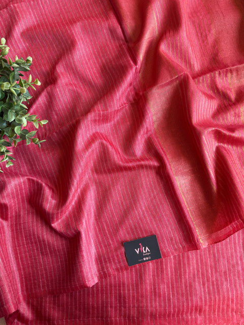 Art silk saree with blouse