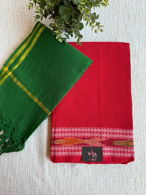 Jacquard Katki border suit sets