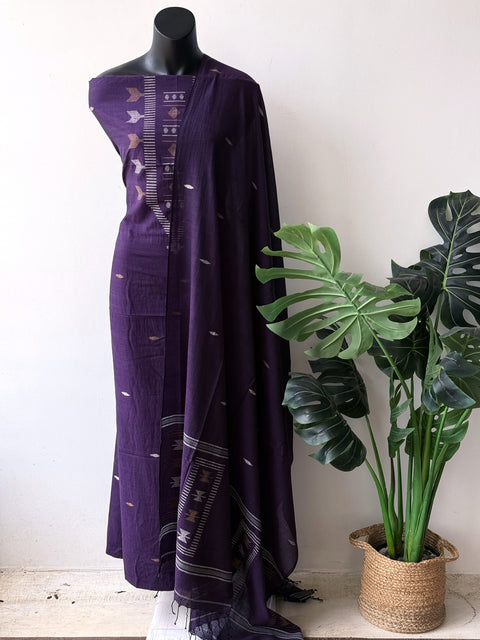 Jamdhani top and dupatta