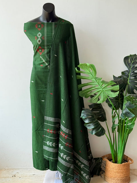 Jamdhani top and dupatta