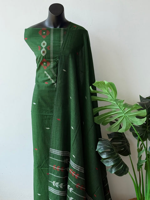 Jamdhani top and dupatta