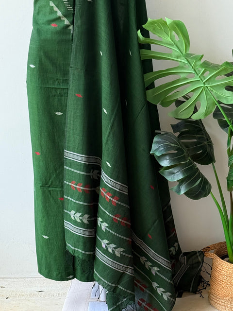 Jamdhani top and dupatta