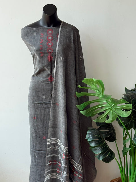 Jamdhani top and dupatta