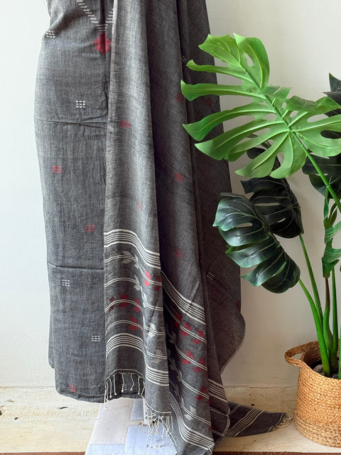 Jamdhani top and dupatta