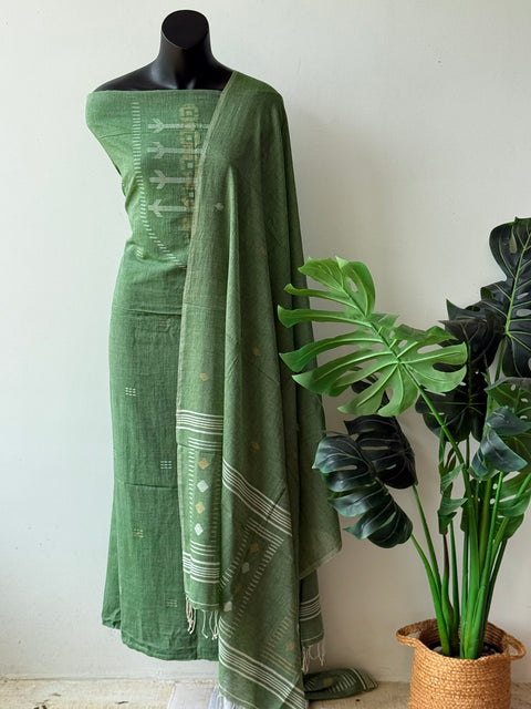 Jamdhani top and dupatta
