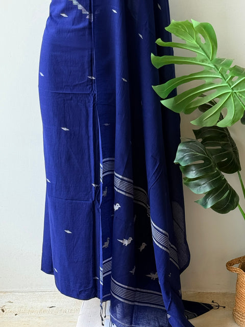 Jamdhani top and dupatta