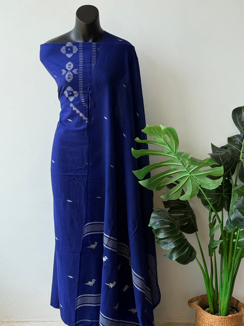 Jamdhani top and dupatta
