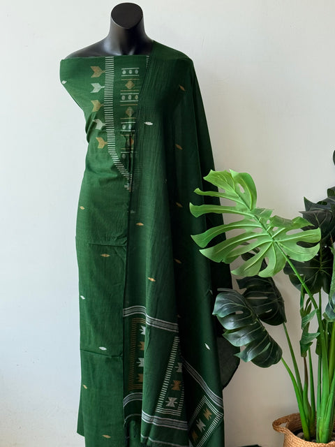 Jamdhani top and dupatta