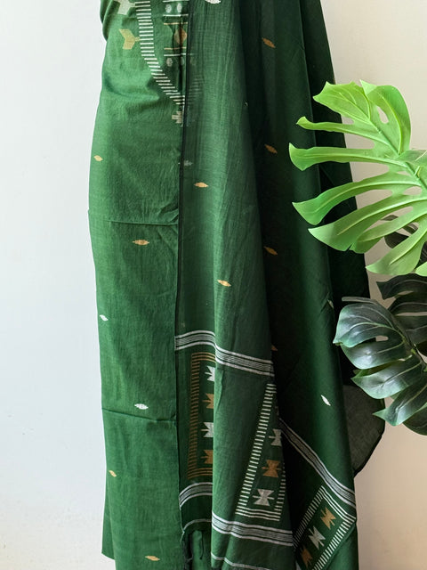 Jamdhani top and dupatta