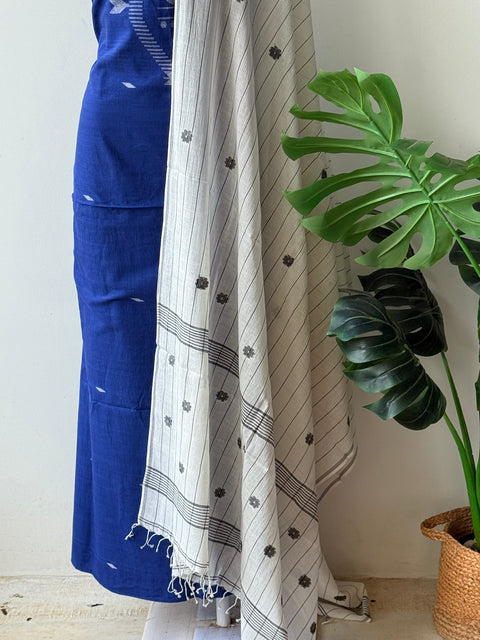 Jamdhani top and dupatta