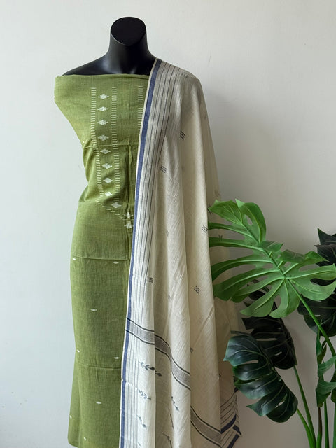Jamdhani top and dupatta