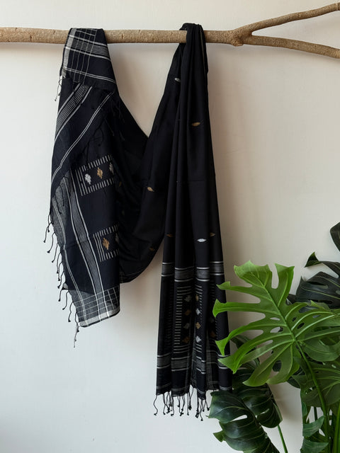 Jamdani Handloom Cotton dupatta