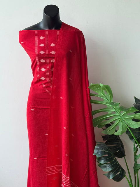 Jamdhani top and dupatta