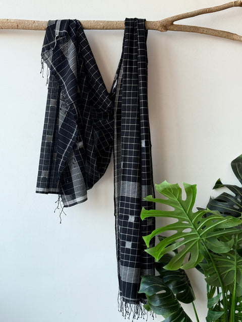Jamdani Handloom Cotton dupatta