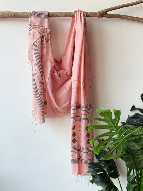 Jamdani Handloom Cotton dupatta