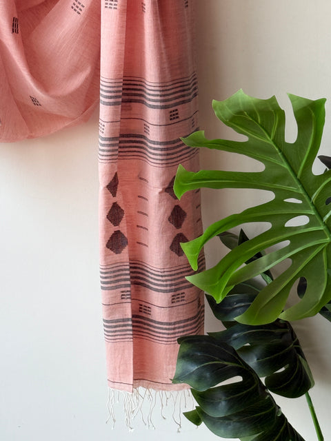 Jamdani Handloom Cotton dupatta