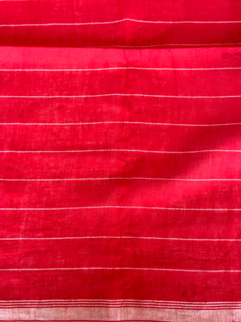 Handspun pure jamdani cotton saree