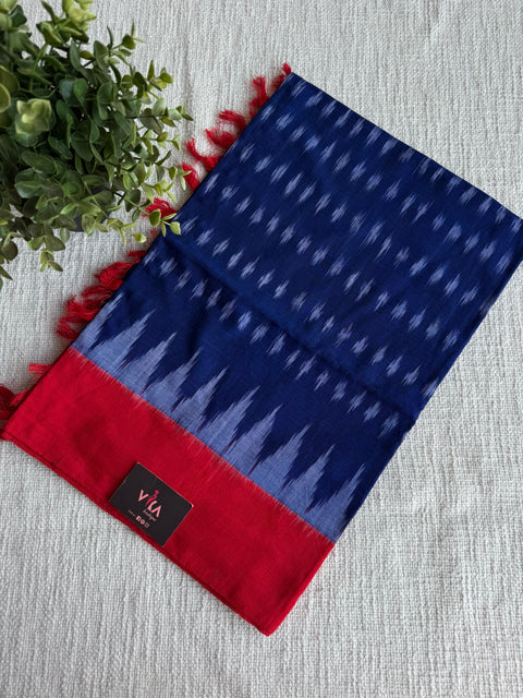 Ikat cotton dupatta
