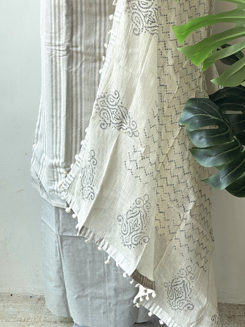 Handloom cotton salwar material