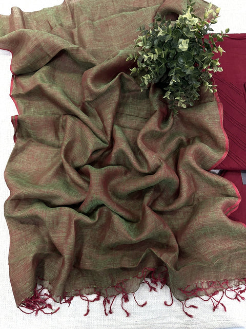 Plain silk cotton salwar material