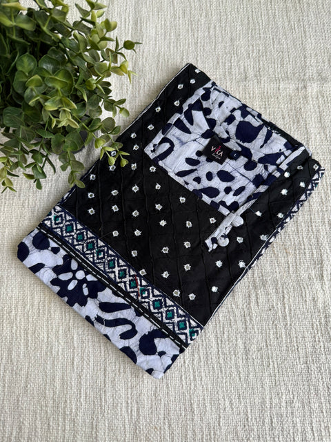 L size Batik printed cotton nighty