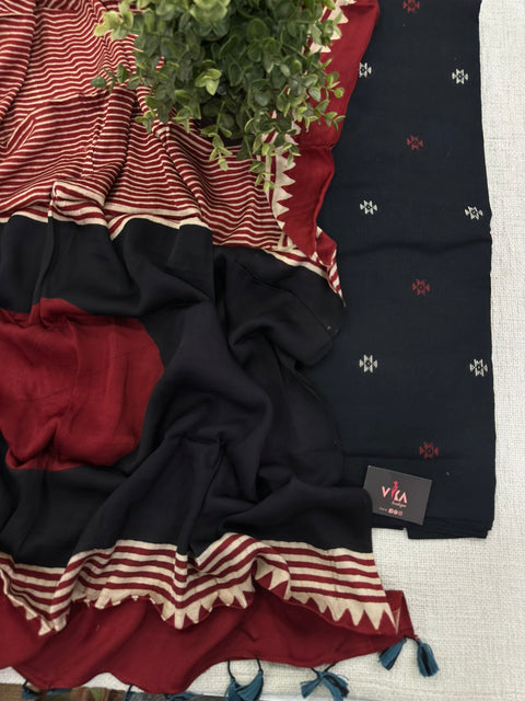 Handloom cotton salwar material