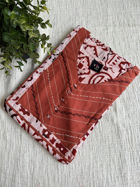 XXL size Batik printed cotton nighty