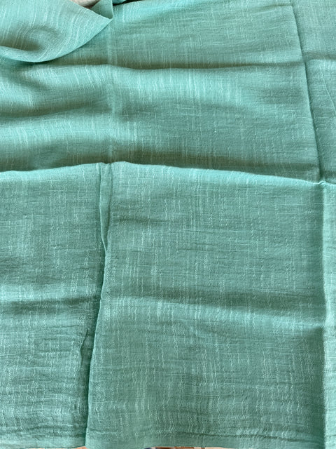 Shaded cotton saree with blouse pc