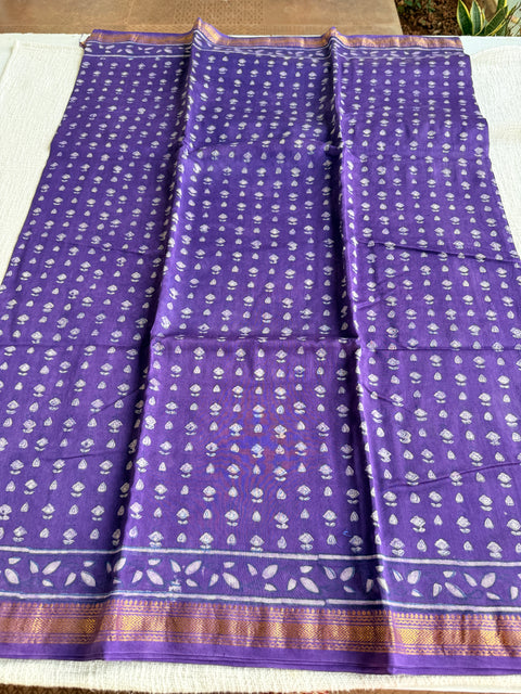 Maheswari border chanderi saree