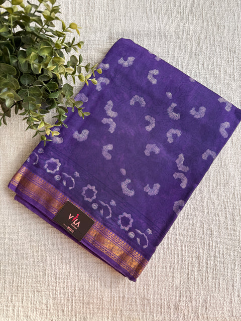 Maheswari border chanderi saree