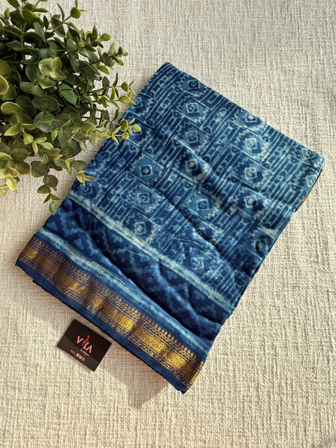Maheswari border chanderi saree