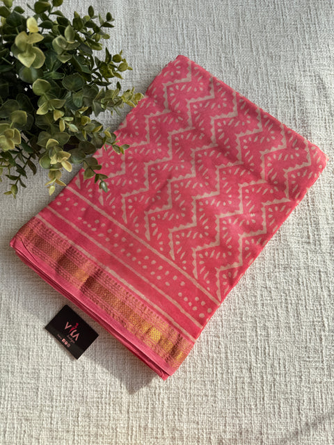 Maheswari border chanderi saree
