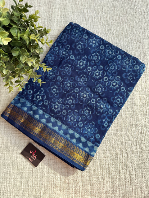 Maheswari border chanderi saree