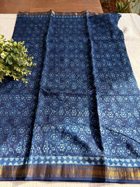 Maheswari border chanderi saree