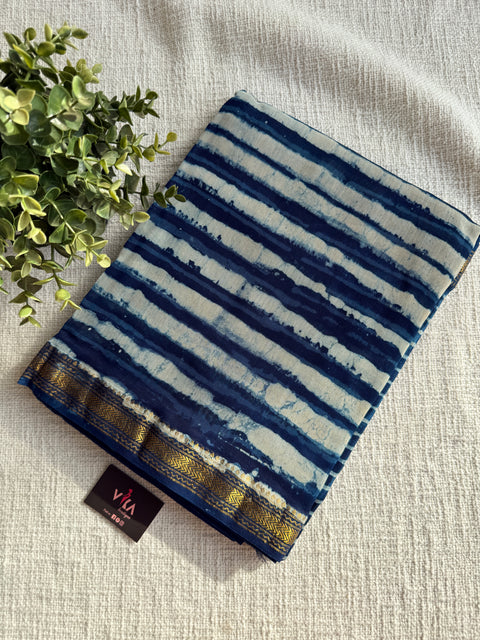 Maheswari border chanderi saree