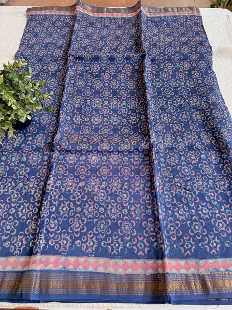 Maheswari border chanderi saree