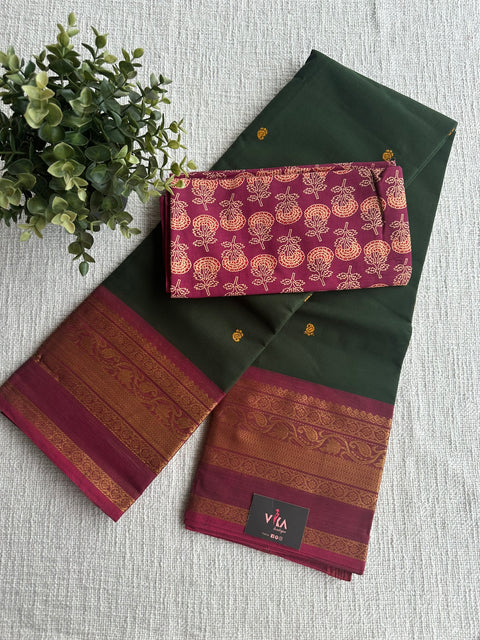 Handloom chettinad cotton saree