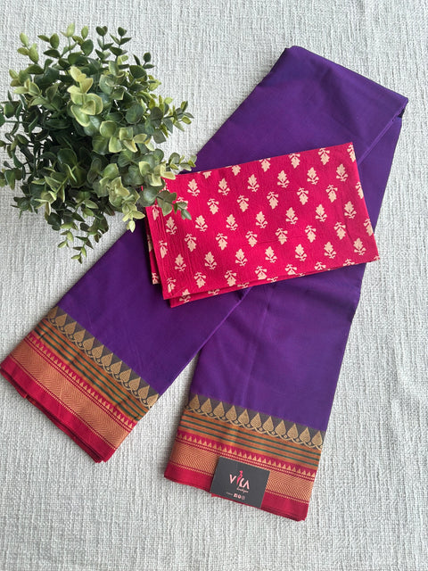 Handloom chettinad cotton saree