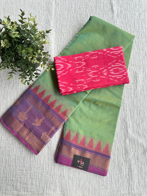 Handloom chettinad cotton saree