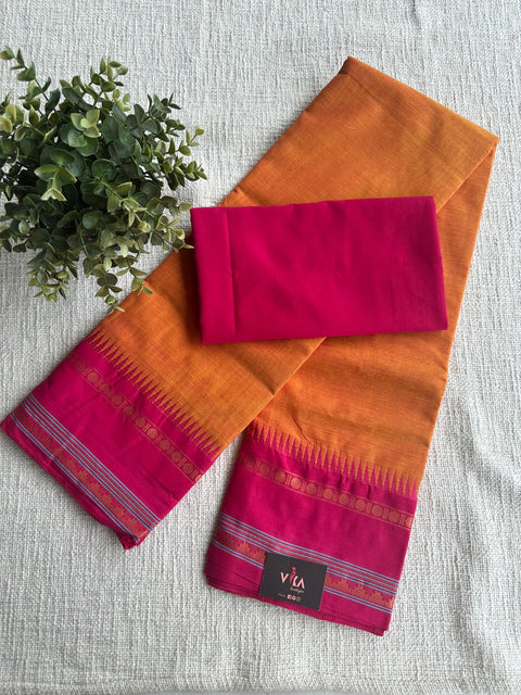 Handloom chettinad cotton saree