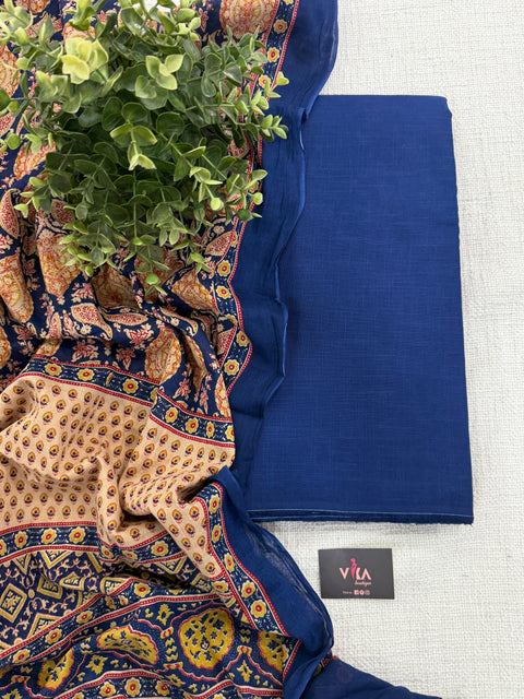 plain cotton salwar material