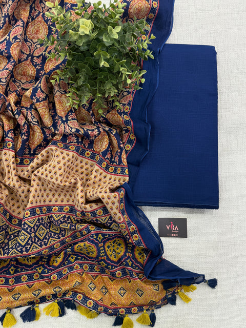 plain cotton salwar material