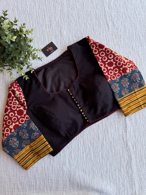Kadambari patch work blouse
