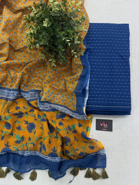 Handloom cotton salwar material