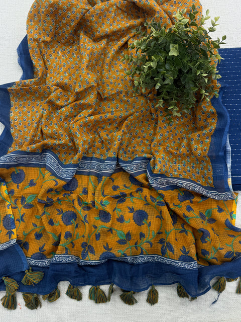 Handloom cotton salwar material